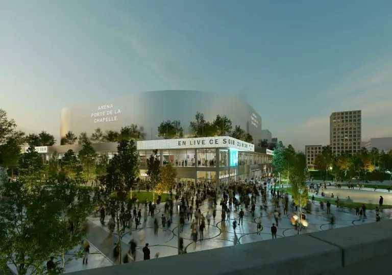 ilustrasi La Chapelle Arena (paria2024.org)