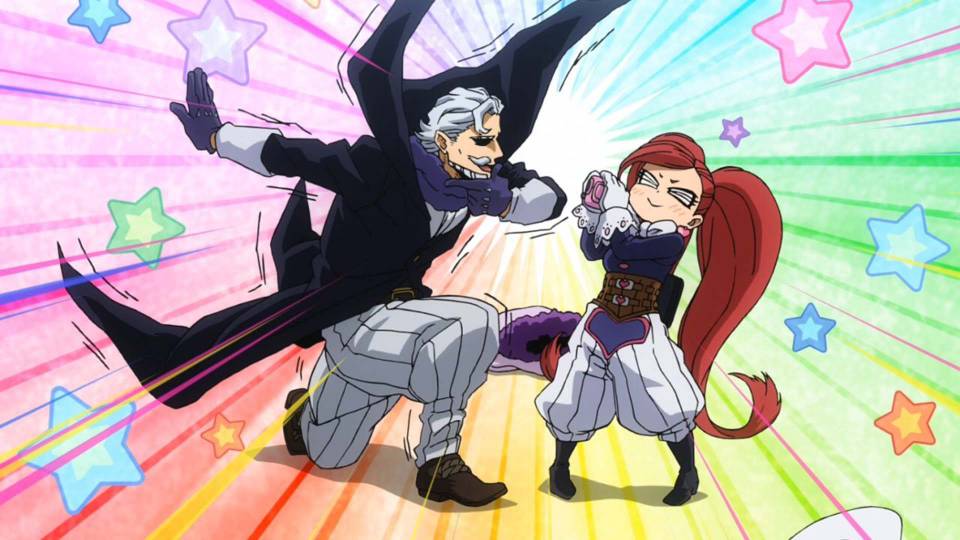 Gentle Criminal dan La Brava (dok. Studio Bones/My Hero Academia)