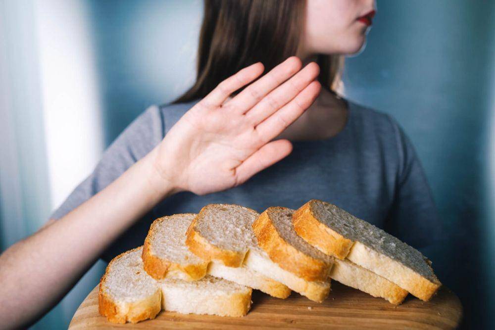 ilustrasi menolak makanan mengandung gluten (dhcoftx.com)