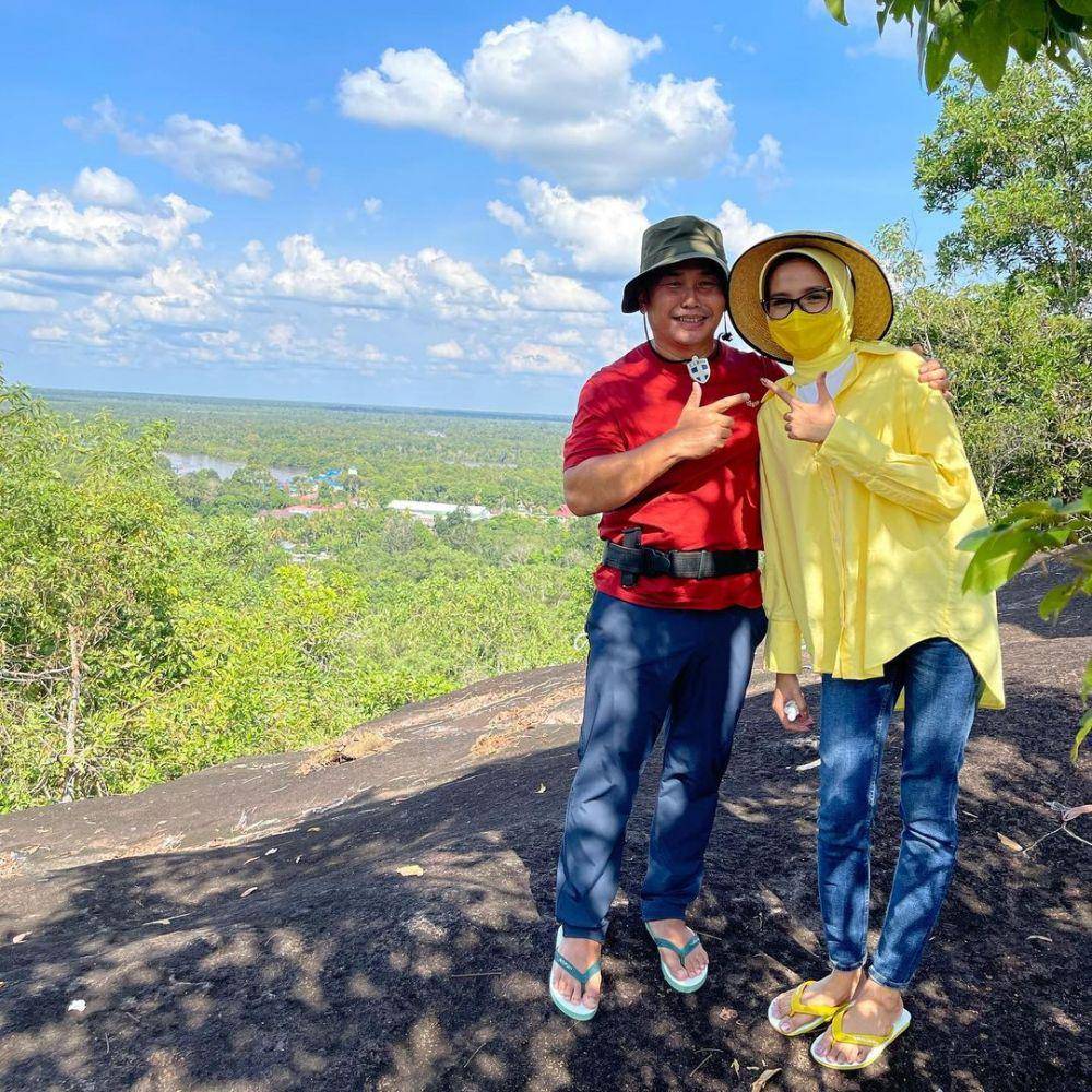 Sugianto Sabran dan istrinya (instagram.com/yulistraivo)