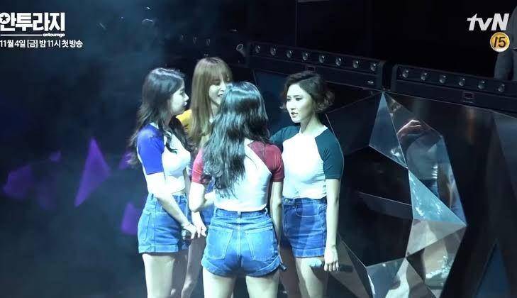 MAMAMOO dalam drama Entourage (dok.tvN)