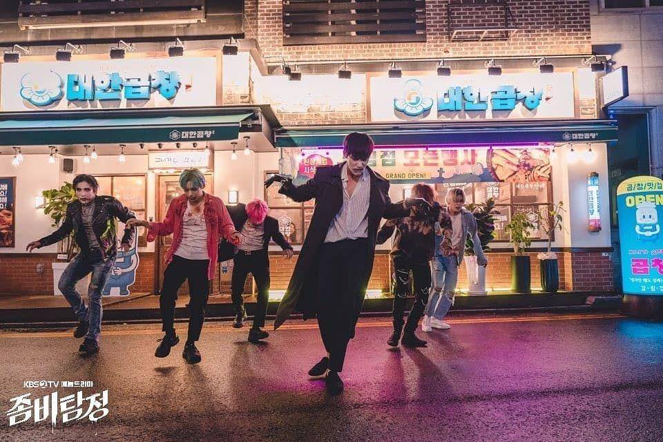 A.C.E dalam drama Zombie Detective (dok. KB2)