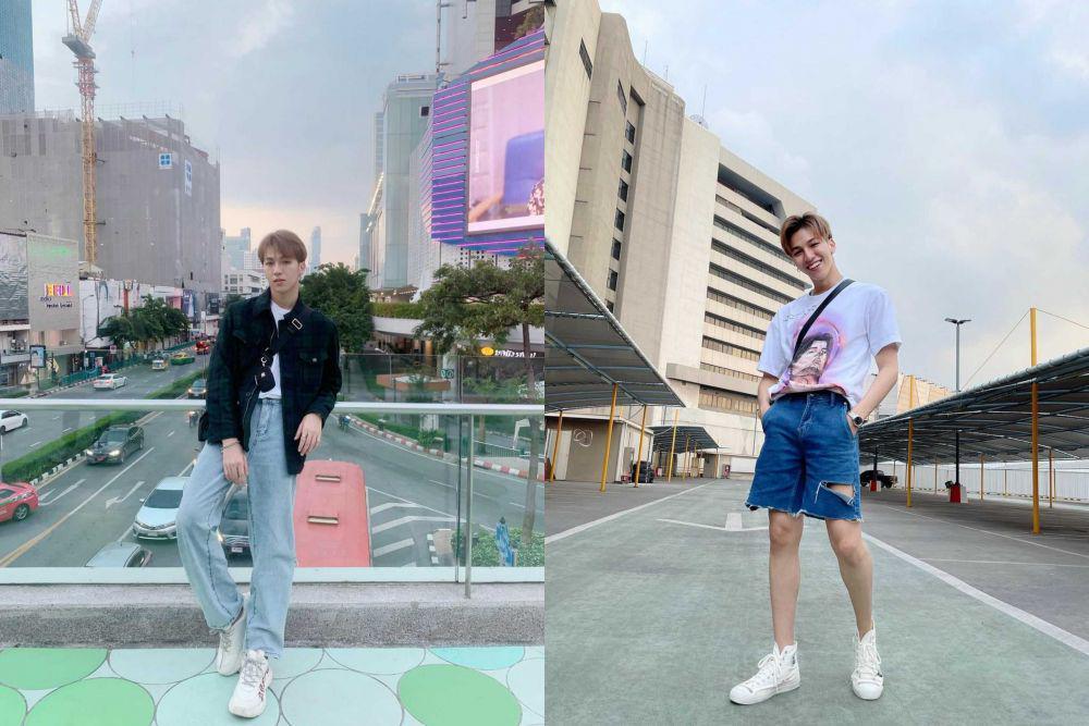 Daily Outfit, 10 Insipirasi OOTD Casual ala Shane Nutchapol