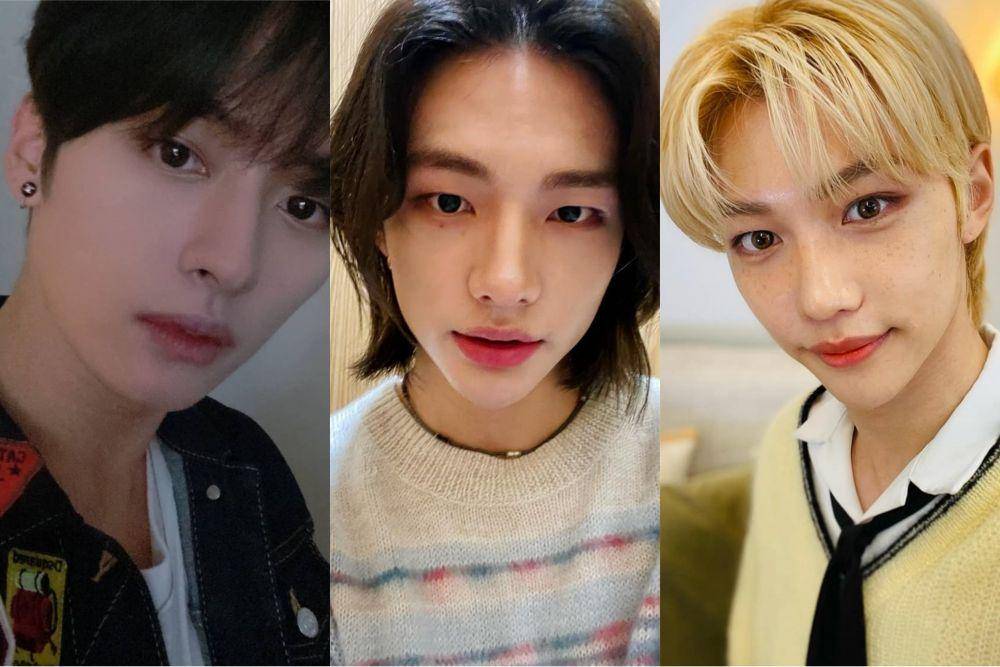 Lee Know, Hyunjin, dan Felix Stray Kids (instagram.com/realstraykids)