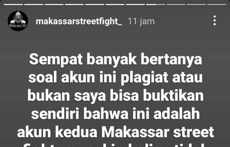 Polisi Buru Pemilik Akun Instagram Penyelenggara Tarung Bebas Makassar