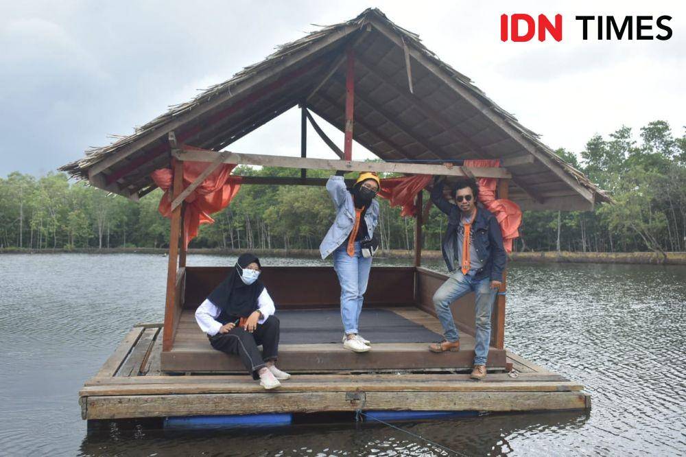 Kampung Nelayan Berdasi wisata kampung tertinggal yang Indah di Balikpapan Kaltim. (IDN Times/Wibisono)