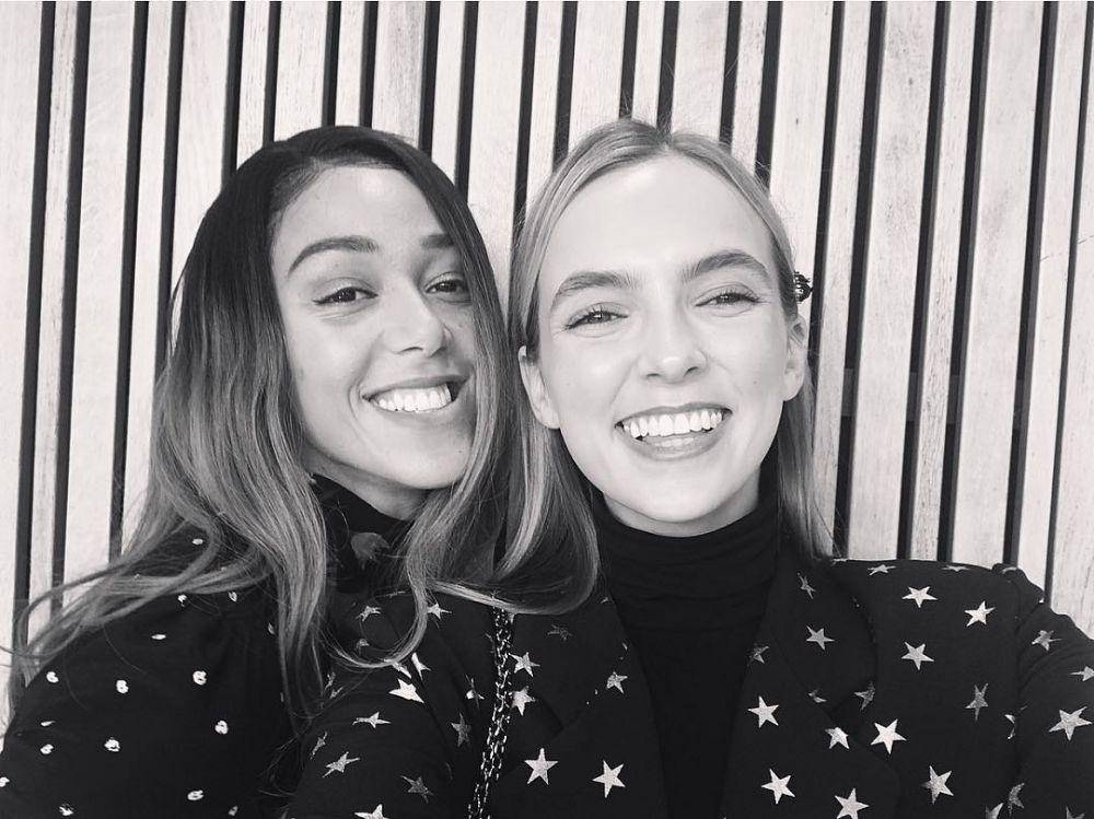 Katarina Johnson-Thompson dan Jodie Comer (instagram.com/jodiemcomer)
