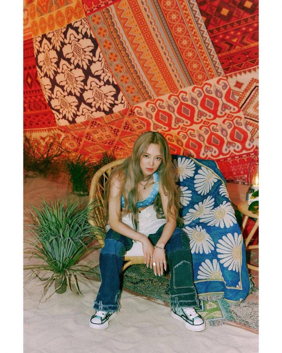 Hyoyeon dalam comeback terbaru (Instagram.com/Hyoyeon_x_x)