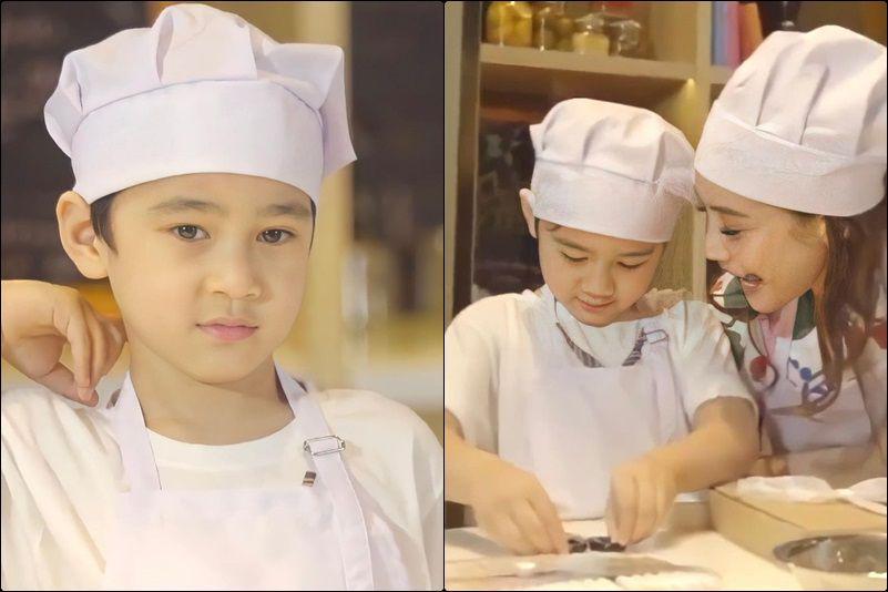 9 Potret Gemas Anak Artis Bergaya ala Chef, Pakai Apron dan Topi Koki
