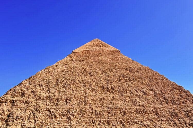 Piramida Agung Giza atau Juga dikenal sebagai Piramida Khufu. (Unsplash.com/Jeremy Zero)