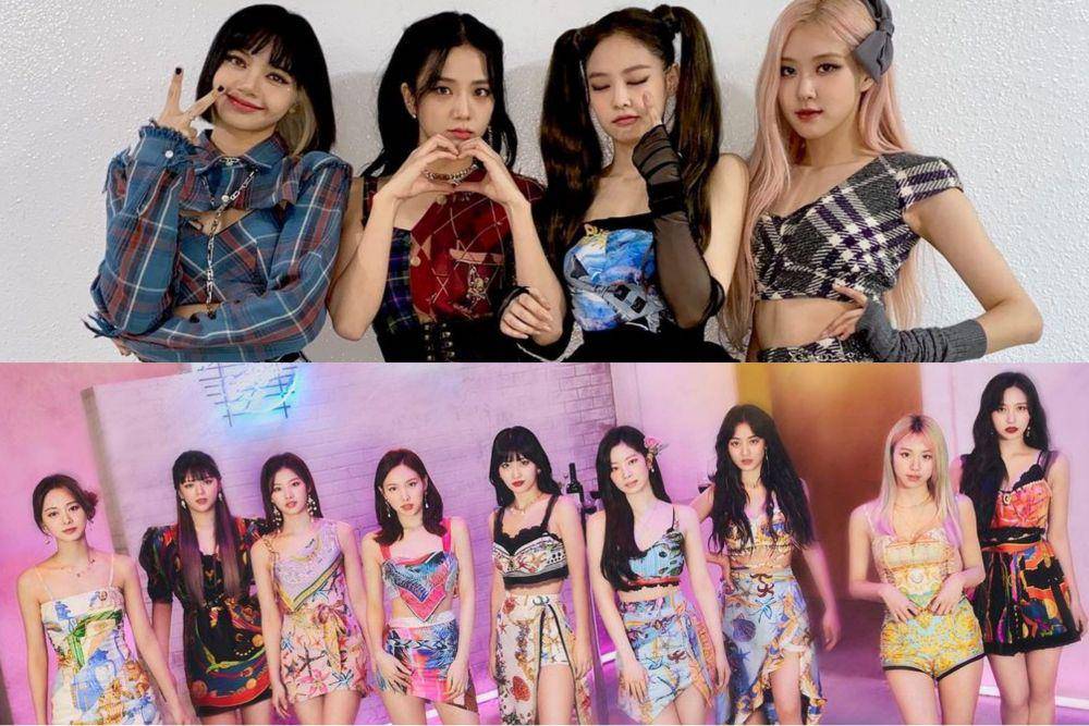 BLACKPINK dan TWICE (instagram.com/blackpinkofficial | instagram.com/twicetagram)