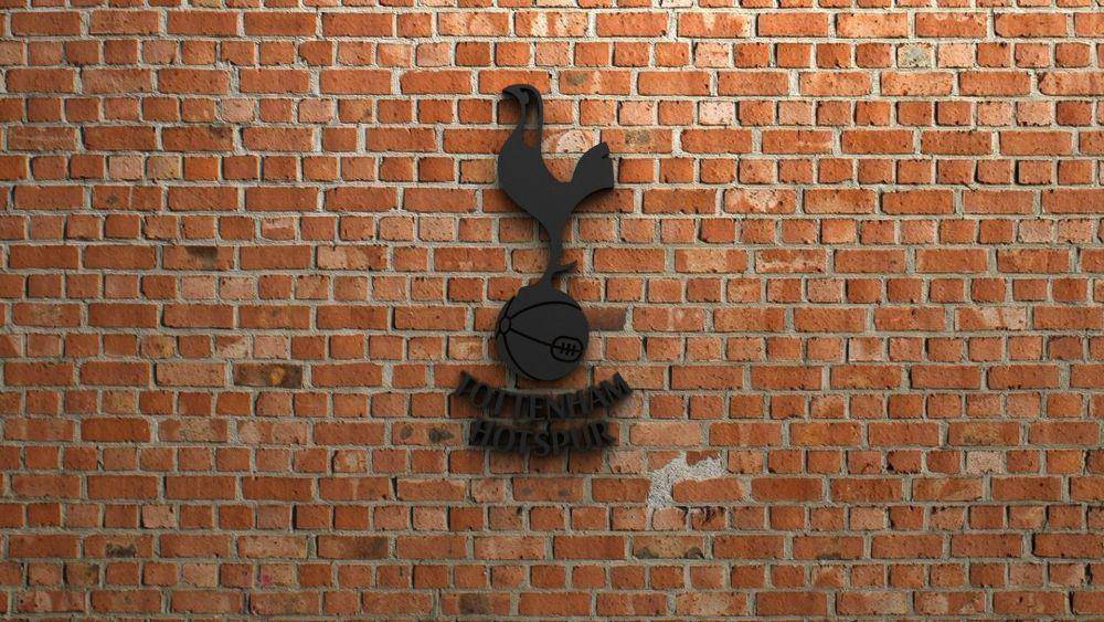 potret dinding yang terdapat logo Tottenham Hotspur (wall.alphacoders.com)