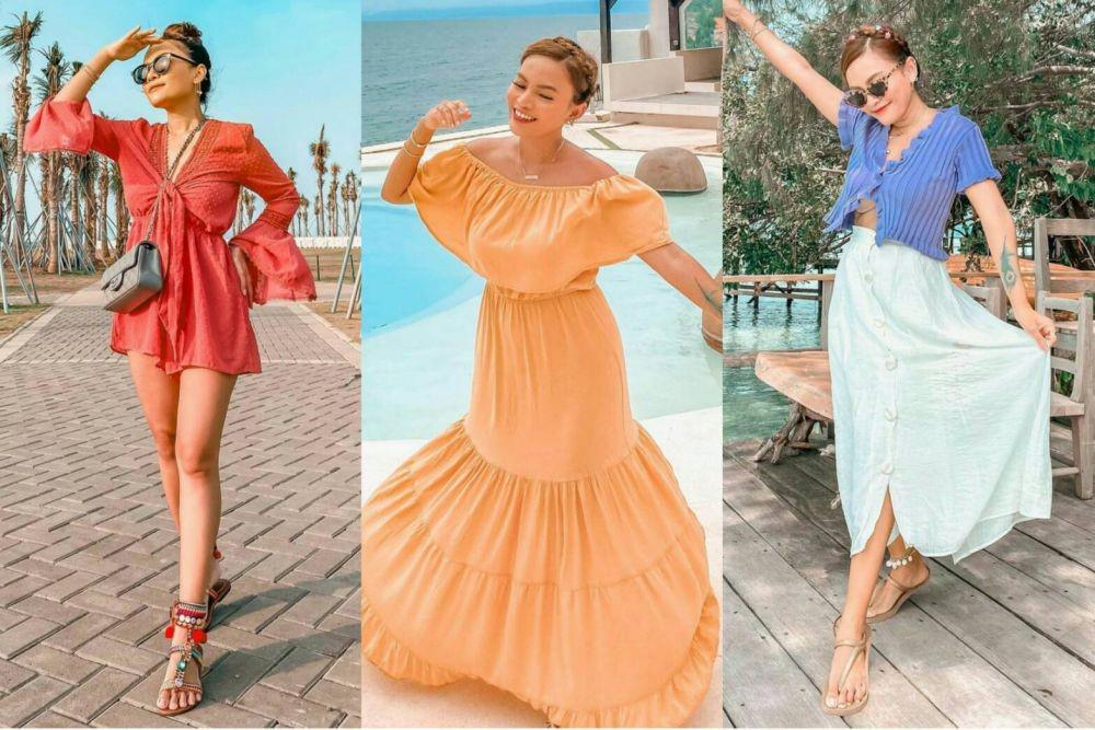9 Inspirasi Summer Style ala Rachel Goddard, Warna Cerah nan Riang