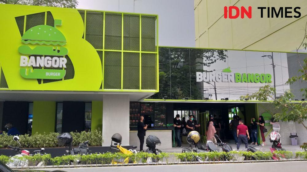 Burger Bangor Drive-Thru Diresmikan di Medan, Terbesar di Indonesia