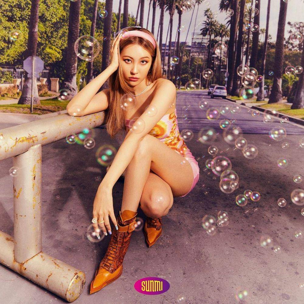 Sunmi untuk album 1/6 (instagram.com/miyayeah)