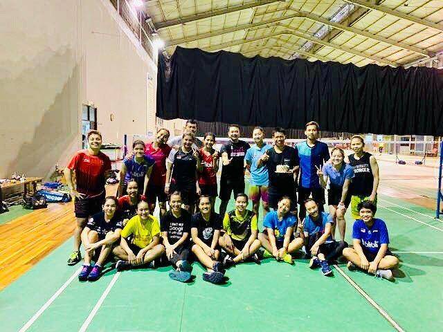 Apriyani Rahayu dan rekan-rekan atlet (instagram.com/chafidz_yusuf_09)