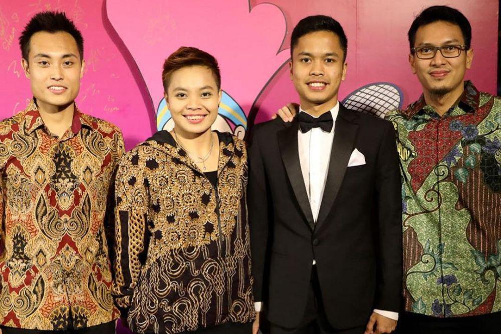 10 Potret Apriyani dan Teman-teman Atlet Badminton di Luar Lapangan