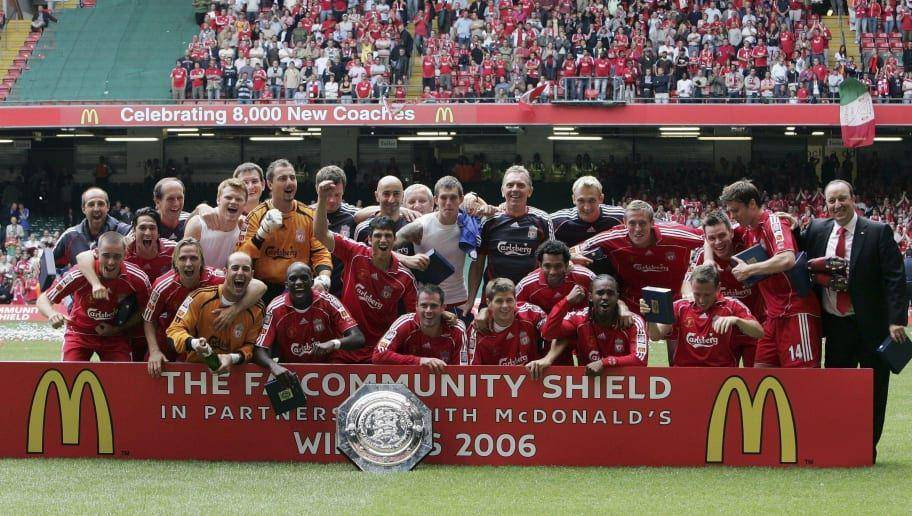 potret Liverpool menjuarai Community Shield 2006 (90min.com)