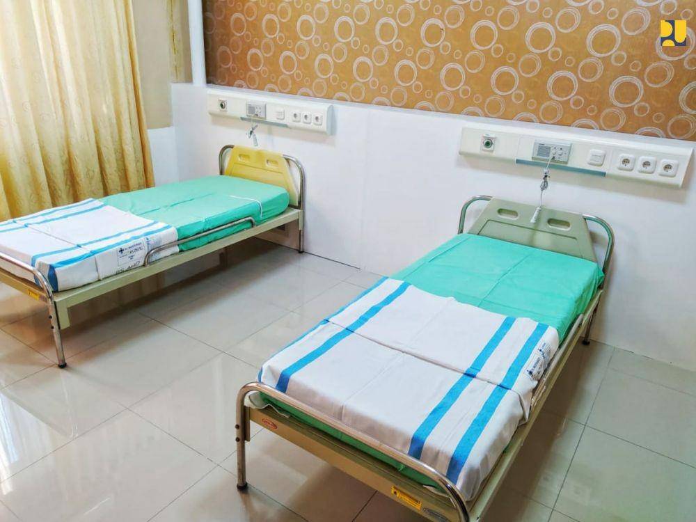 Kementerian Pekerjaan Umum dan Perumahan Rakyat (PUPR) menyiapkan rumah sakit (RS) darurat dan tempat isolasi di 33 lokasi sebagai langkah antisipatif mengurangi dampak fatal dari COVID-19. (Dok. Istimewa/KementerianPUPR)