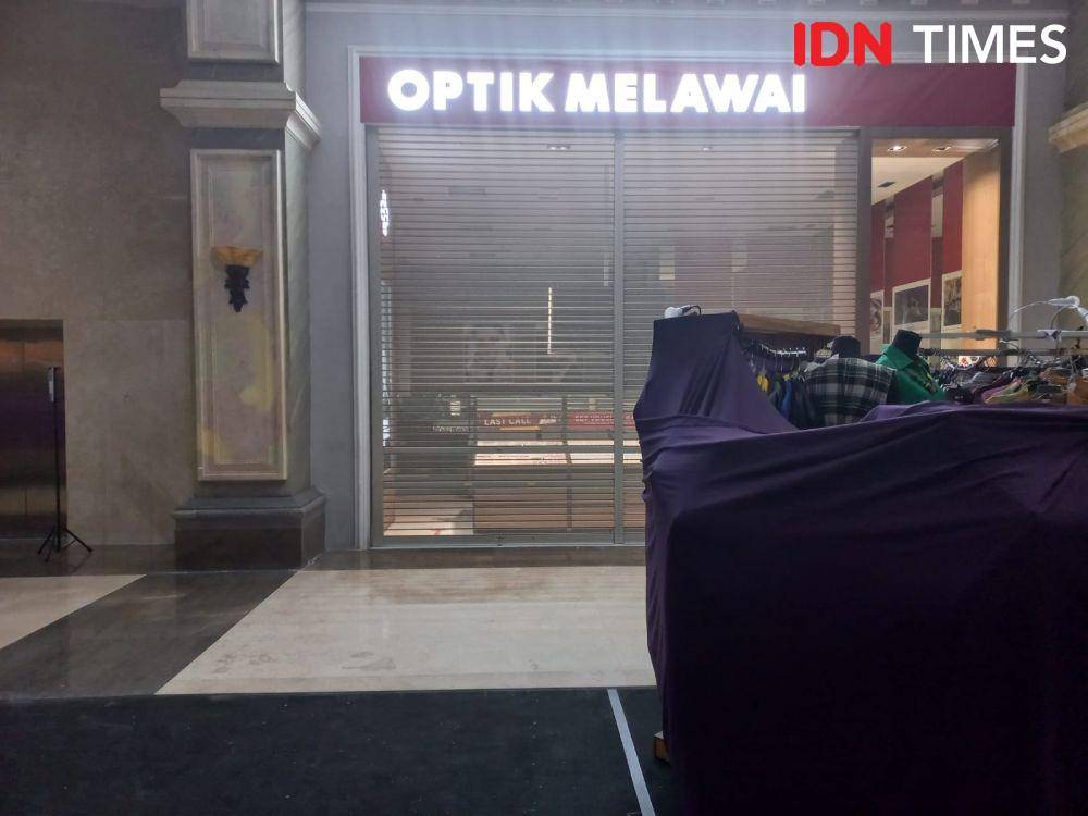 Suasana mal Sleman City Hall pada masa PPKM Level 4. (IDN Times/Yogie Fadila)