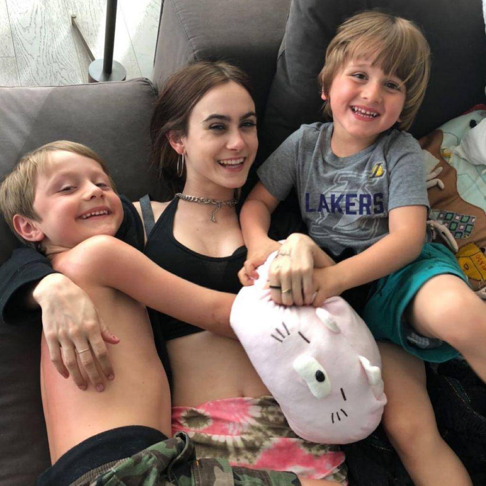 Charlie West Arquette, Coco Arquette, dan Augustus Alexis Arquette (instagram.com/davidarquette)