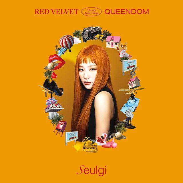 potret Seulgi Red Velvet dalam teaser "Queendom" (instagram.com/redvelvet.smtown)