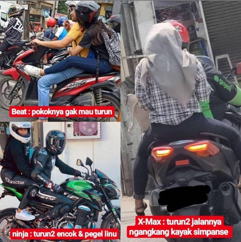 meme motor matic vs motor gede (instagram.com/dramaojol.id)