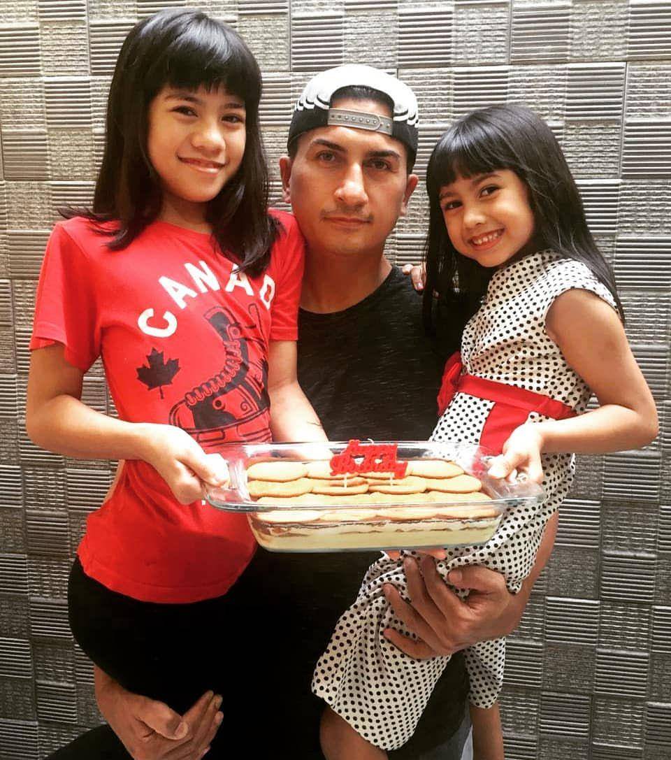 Erwin Cortez dan kedua putrinya (instagram.com/erwincortez17)