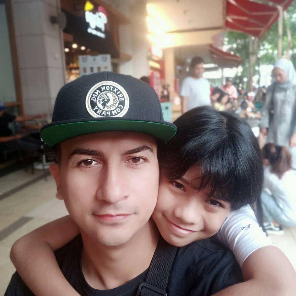 Erwin Cortez dan putrinya (instagram.com/erwincortez17)