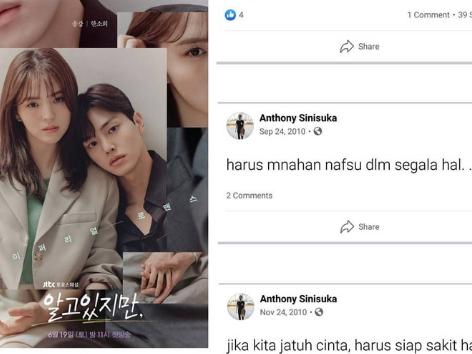 9 Meme Status Anthony Ginting yang Nyambung dengan Drakor
