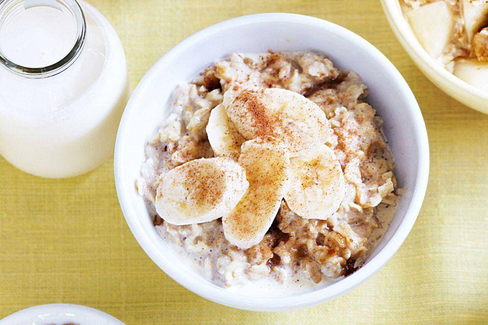 Banana cinnamon porridge (taste.com.au)
