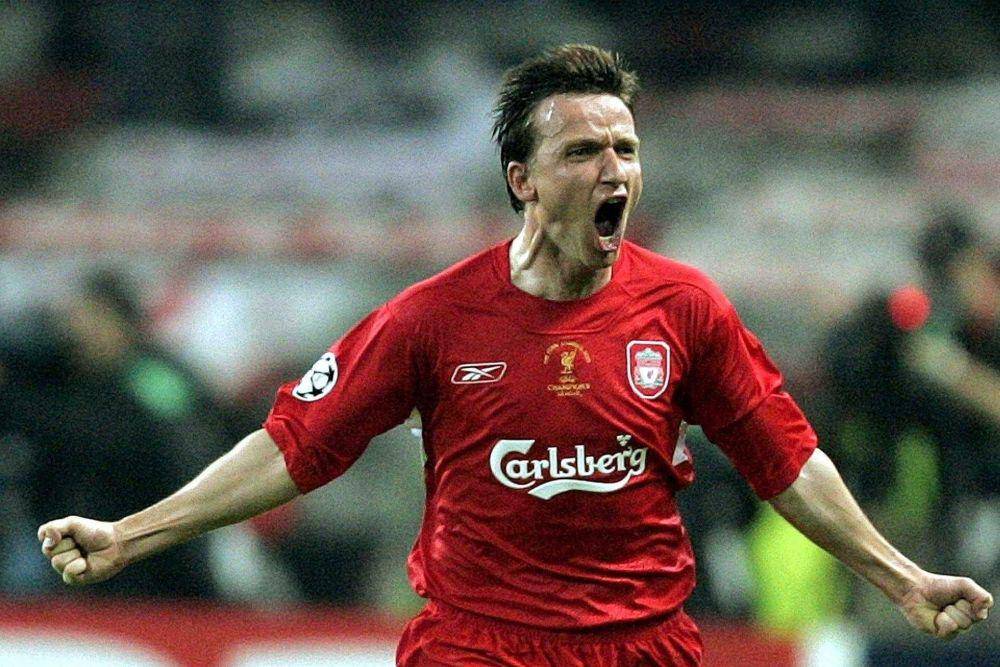 Vladimir Smicer ketika membela Liverpool (thetimes.co.uk)