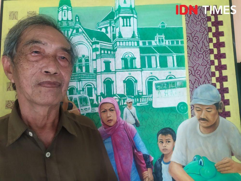 Mantan Pejuang Dwikora Jadi Murid Kesayangan Maestro Pelukis Dullah