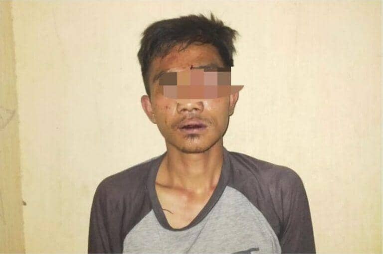 Pelaku curanmor di Perumahan Polri Hajimena (IDN Times/Istimewa)