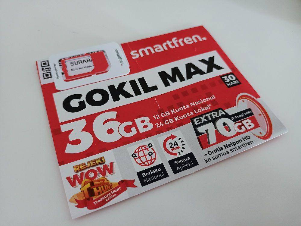 Smartfren GOKIL MAX 36GB (dok. Pribadi/Laura Astrellia)