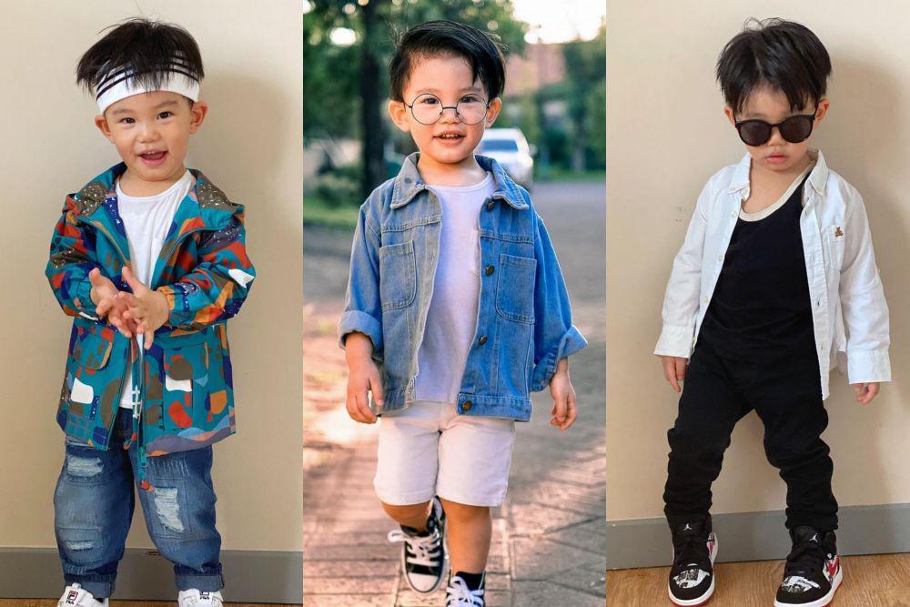 Beranjak Gede! 10 Potret Imut Arthur Miles, Anak Pertama Chef Arnold
