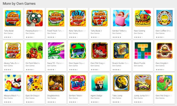 kumpulan game Own Games (dok. Image Dynamics)