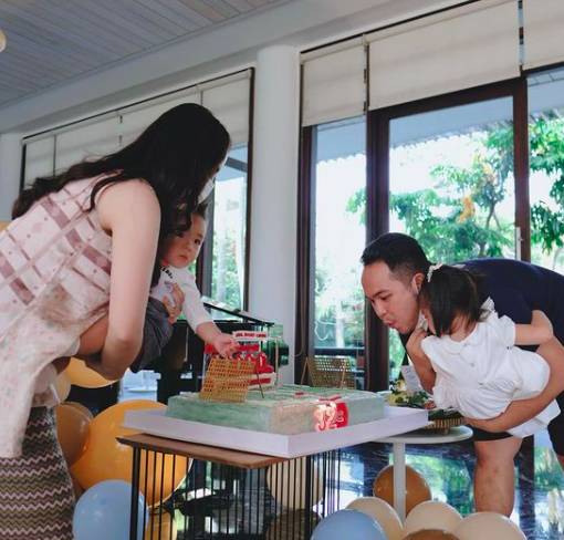 Kejutan ultah suami Momo eks Geisha (instagram.com/therealmomogeisha)