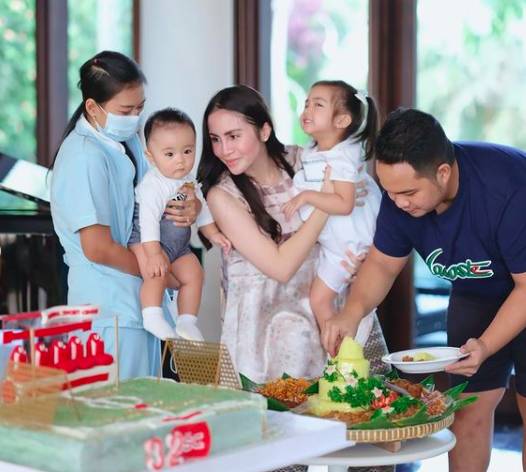 Kejutan ultah suami Momo eks Geisha (instagram.com/therealmomogeisha)