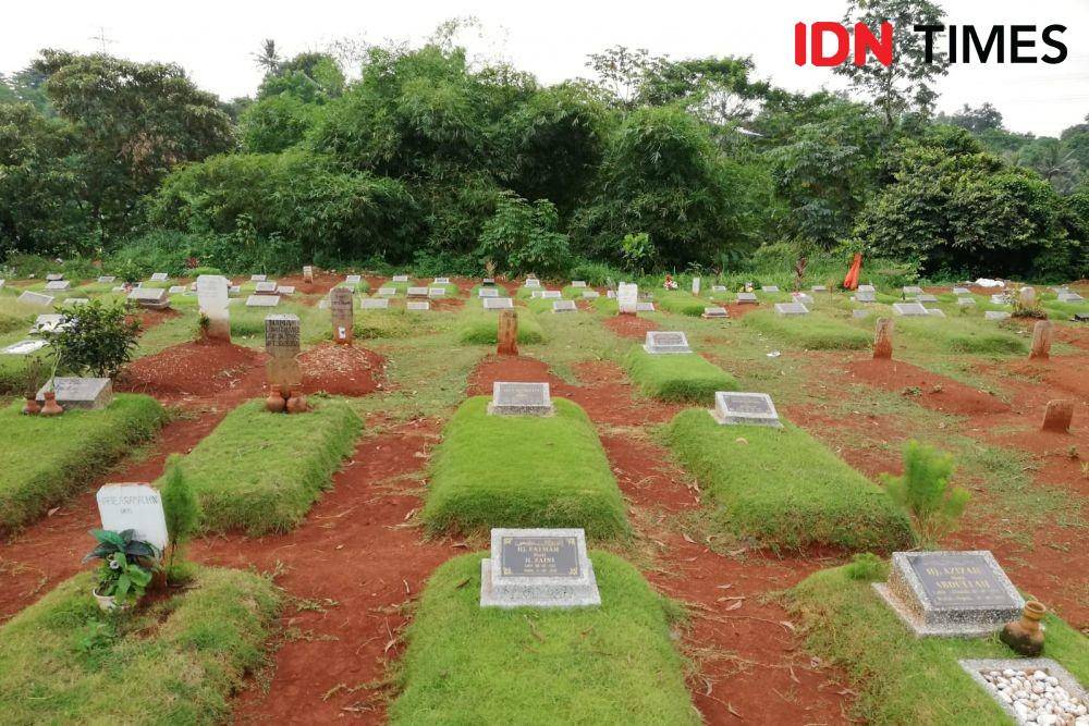 Ilustrasi makam. (IDN Times/Umi Kalsum)