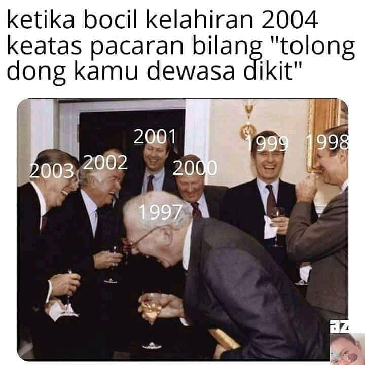 potret orang ngakak (instagram.com/cringe.tapisedap)