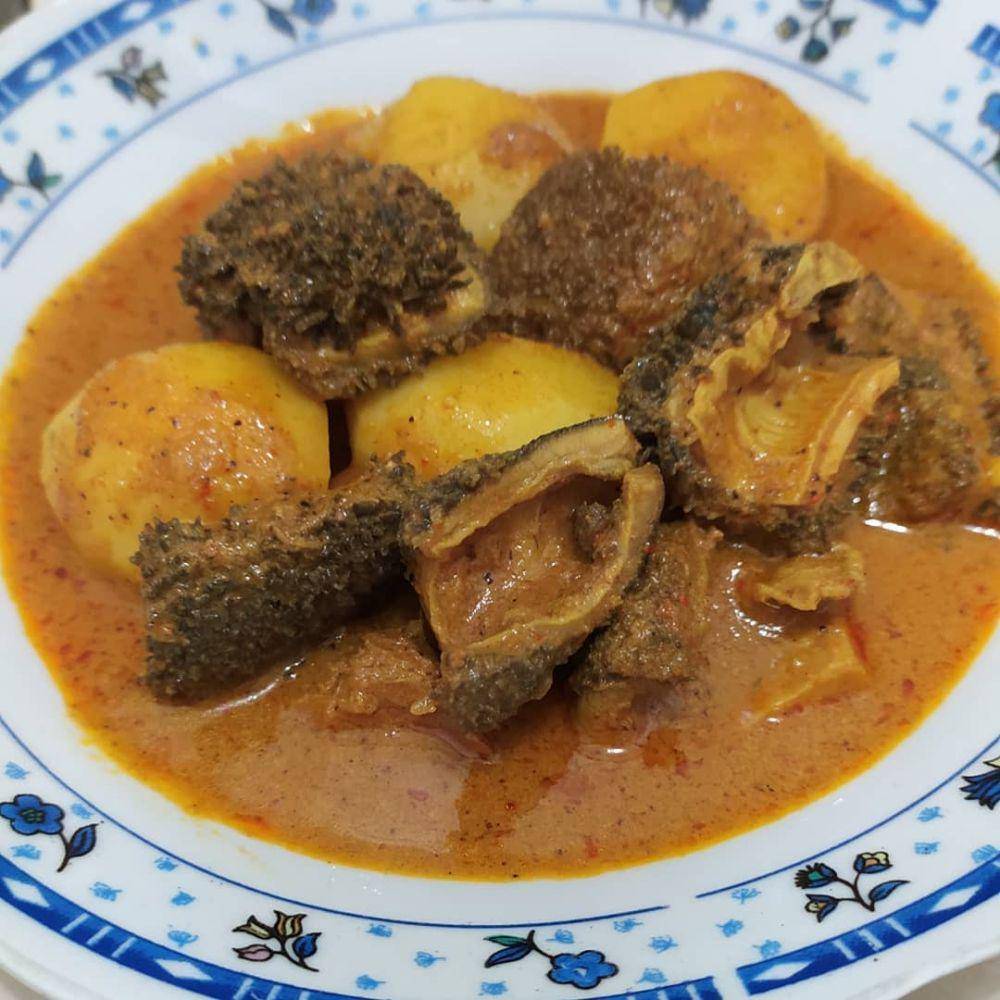 ilustrasi gulai babek (instagram.com/dapurkering_sistya)