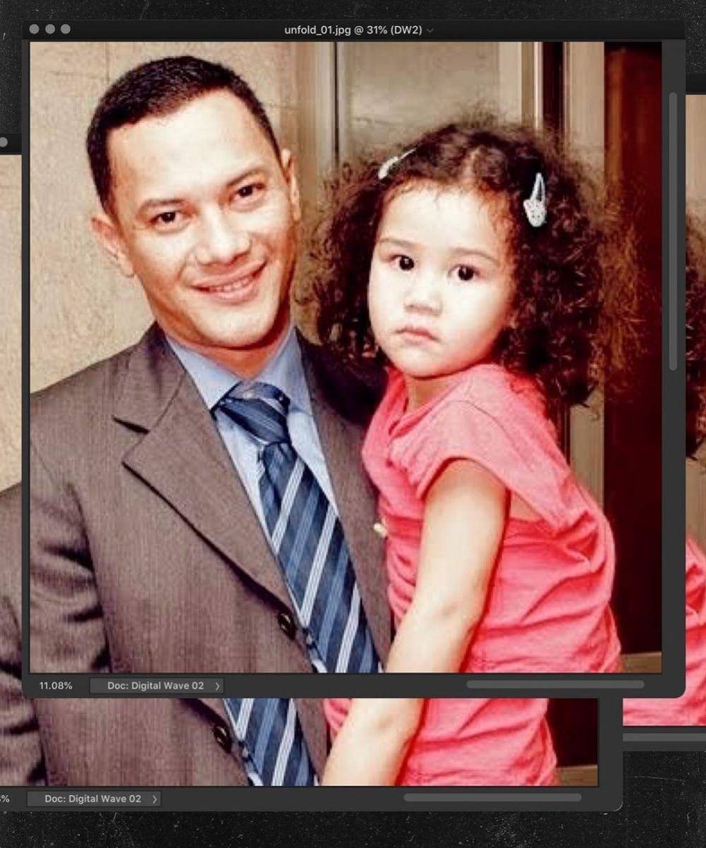 potret lawas Aaliyah Massaid bareng papa (instagram.com/aaliyah.massaid)