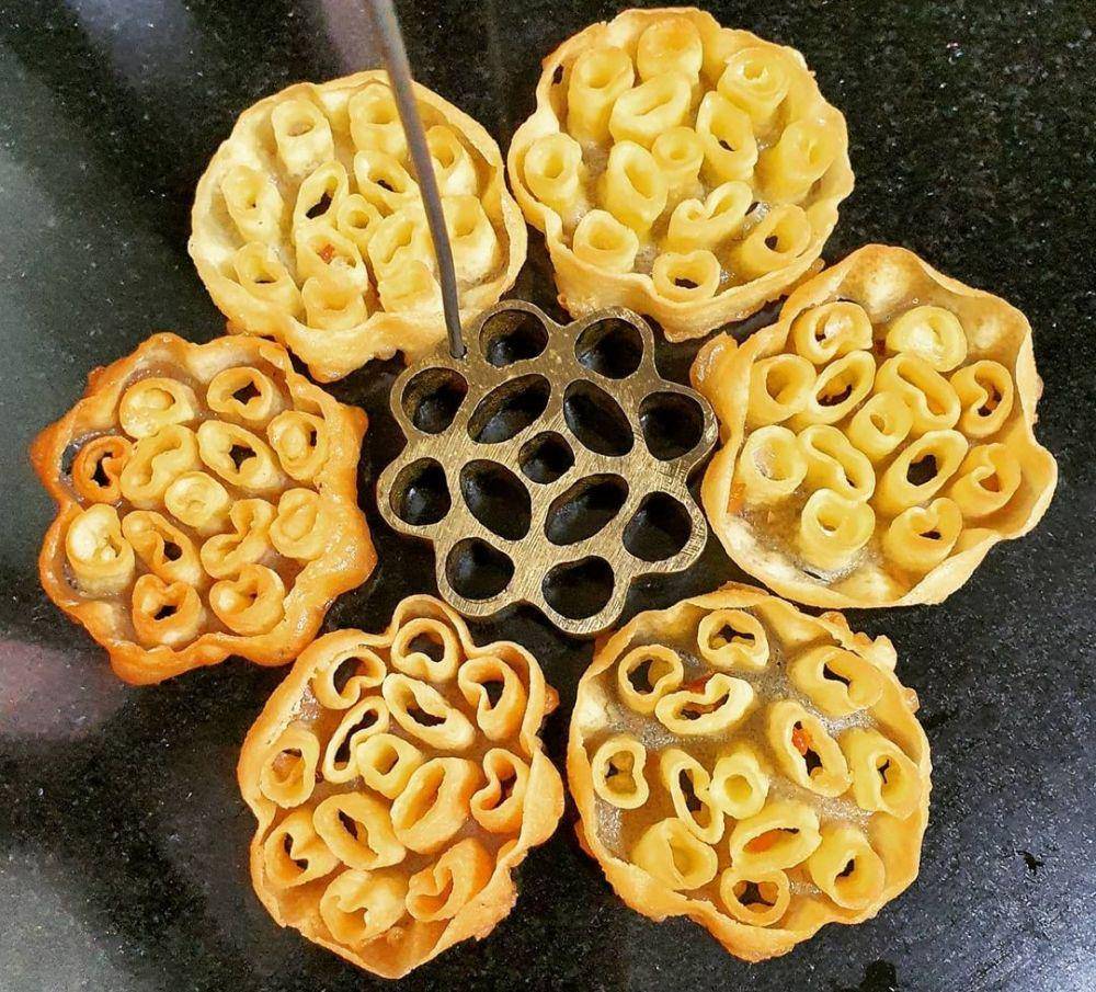 ilustrasi kue rosette (instagram.com/funwithculinary)