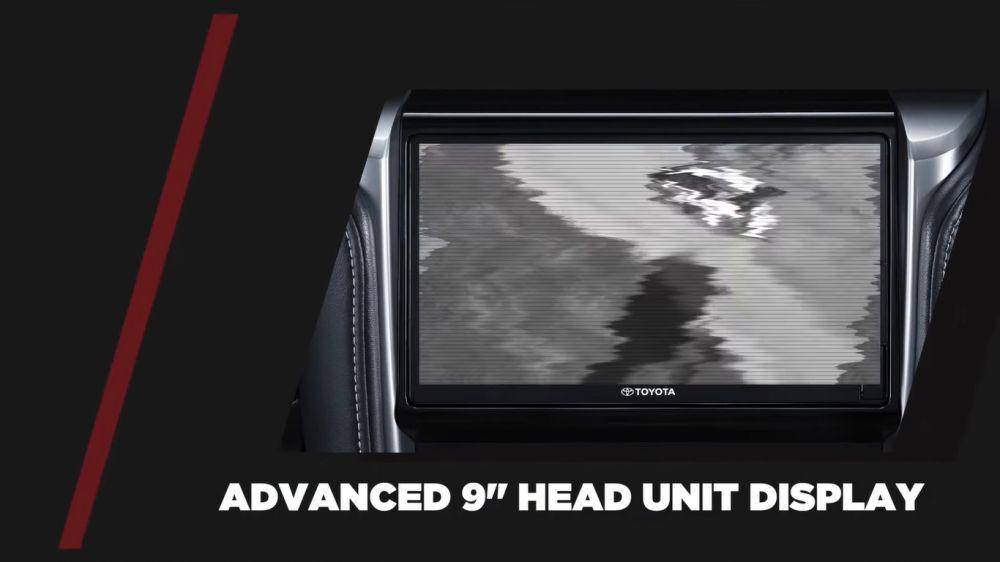Head unit display 9" (youtube.com/Auto2000 ID)