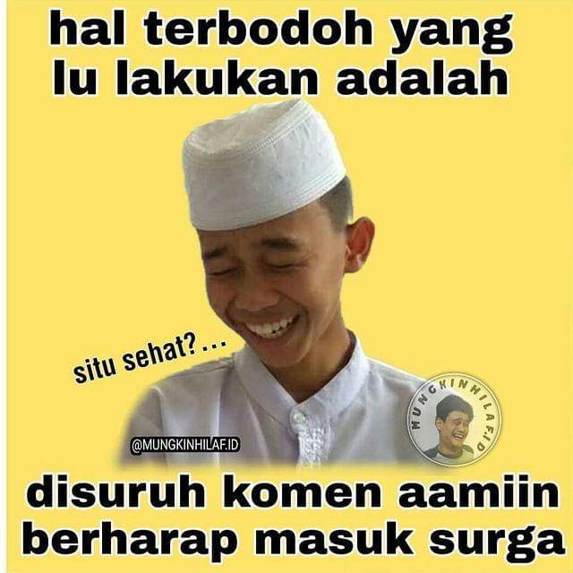 potret orang bercanda (instagram.com/mungkinhilaf.id)