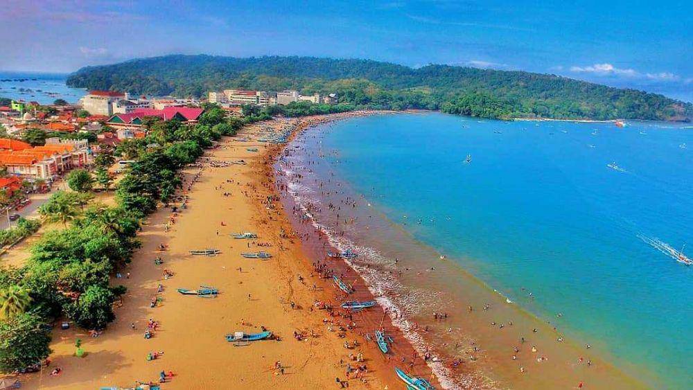 potret pantai barat, Pangandaran (instagram.com/info_wisata_pantai_pangandaran)