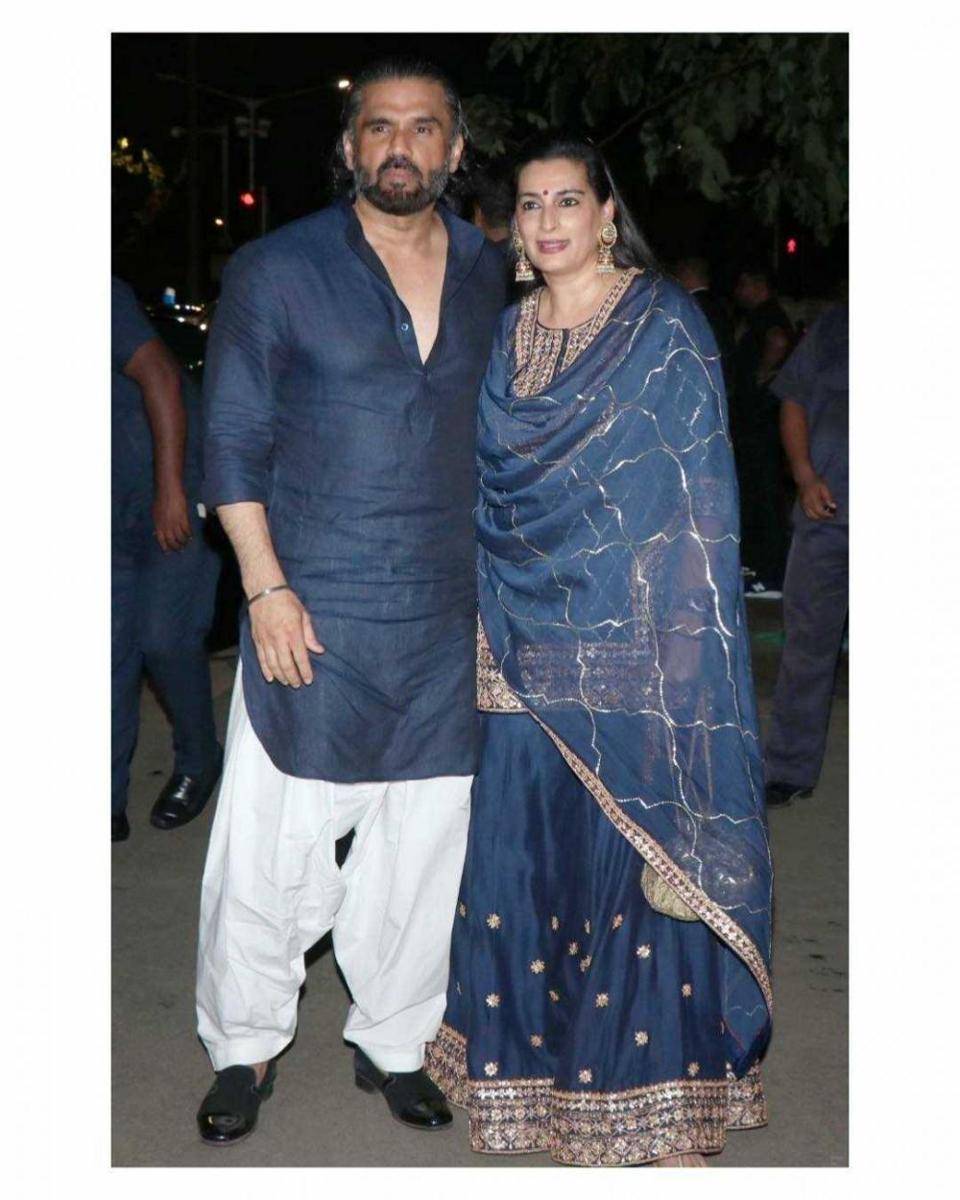 Suniel Shetty dan istri (instagram.com/suniel.shetty)