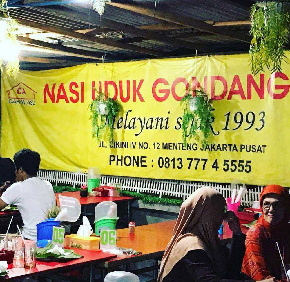 Warung Nasi Uduk Gondangdia (instagram.com/kuli_kos)