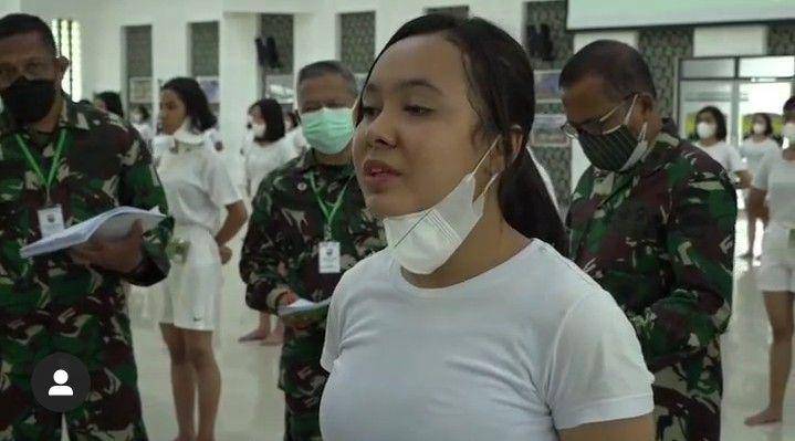 Kowad viral, Elvina Sembiring (instagram.com/kodam.bukitbarisan)
